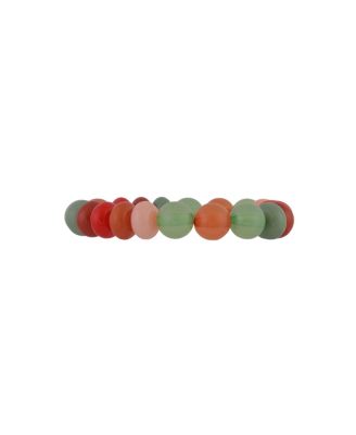3pc Stretch Bracelet Set with Semi Precious Beads