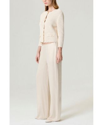 Women's Elastic-Waist Relaxed Pants