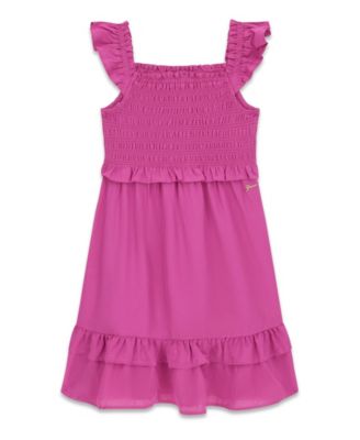 Girls' 7-16 Poplin Sleeveless Dress