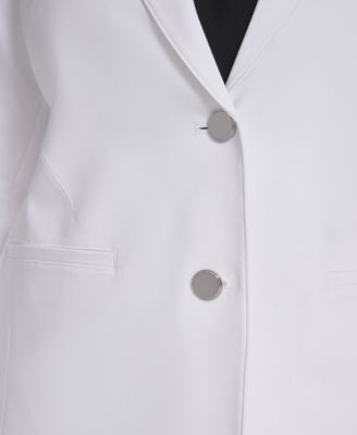 Plus Size Two-Button Jacket