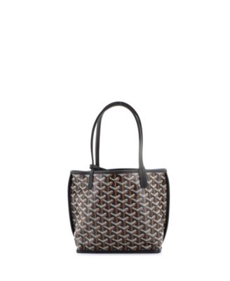 Mini Anjou Reversible Tote Coated Canvas