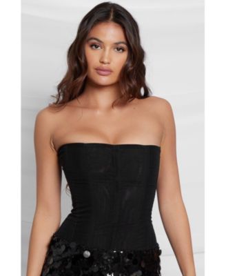 Women's Muse Mesh Corset Top