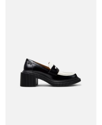 Women's Pix London Twins Leather Moccasin Shoes