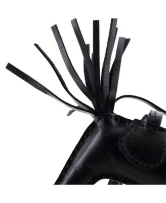 PM So Black GriGri Rodeo Bag Charm Leather