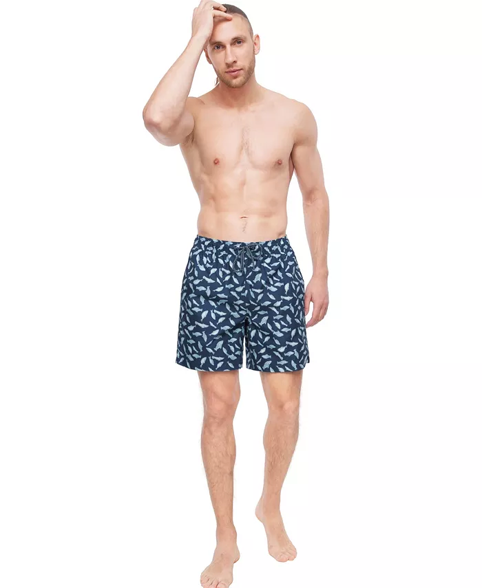 Men's Compression Liner Swim Trunks with Back Zipper Pocket - thumbnail 2