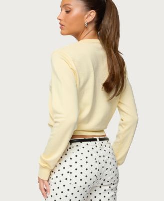 Women's Yolana Henley Light Knit Sweater