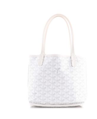Mini Anjou Reversible Tote Coated Canvas