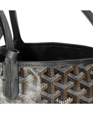 Mini Anjou Reversible Tote Coated Canvas