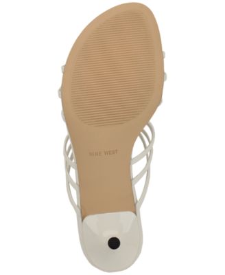 Women's Grece Strappy Slip-On Kitten Heel Dress Sandals