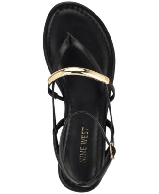 Women's Bretta Ornamented Strappy Flat Sandals