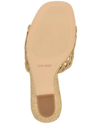 Women's Nimma Woven Slip-On Wedge Sandals