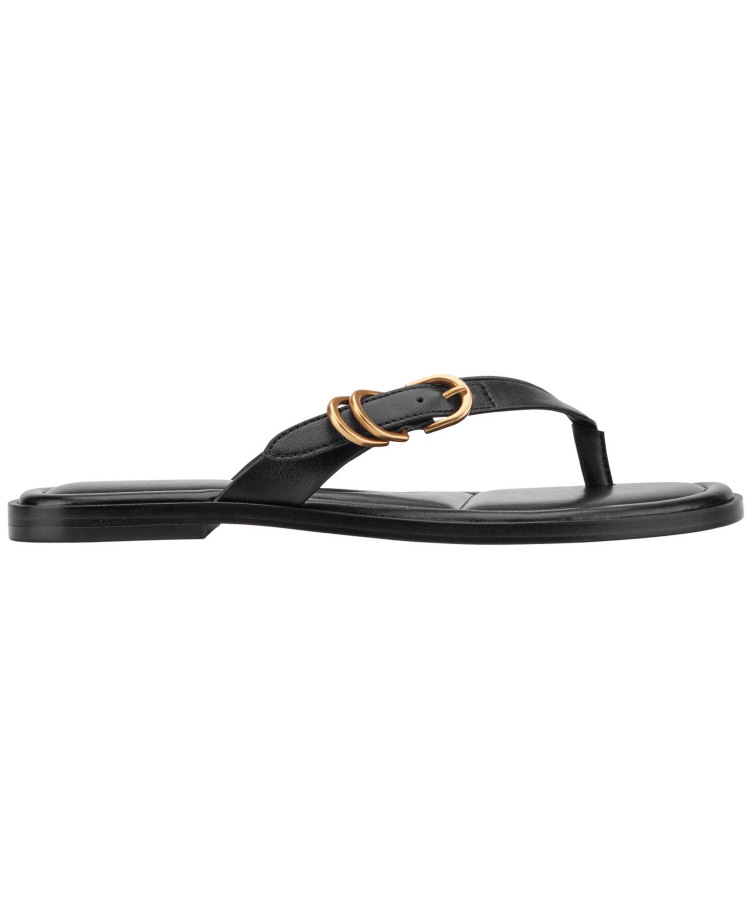 Women's Retry Buckle Strap Flat Slip-On Sandals