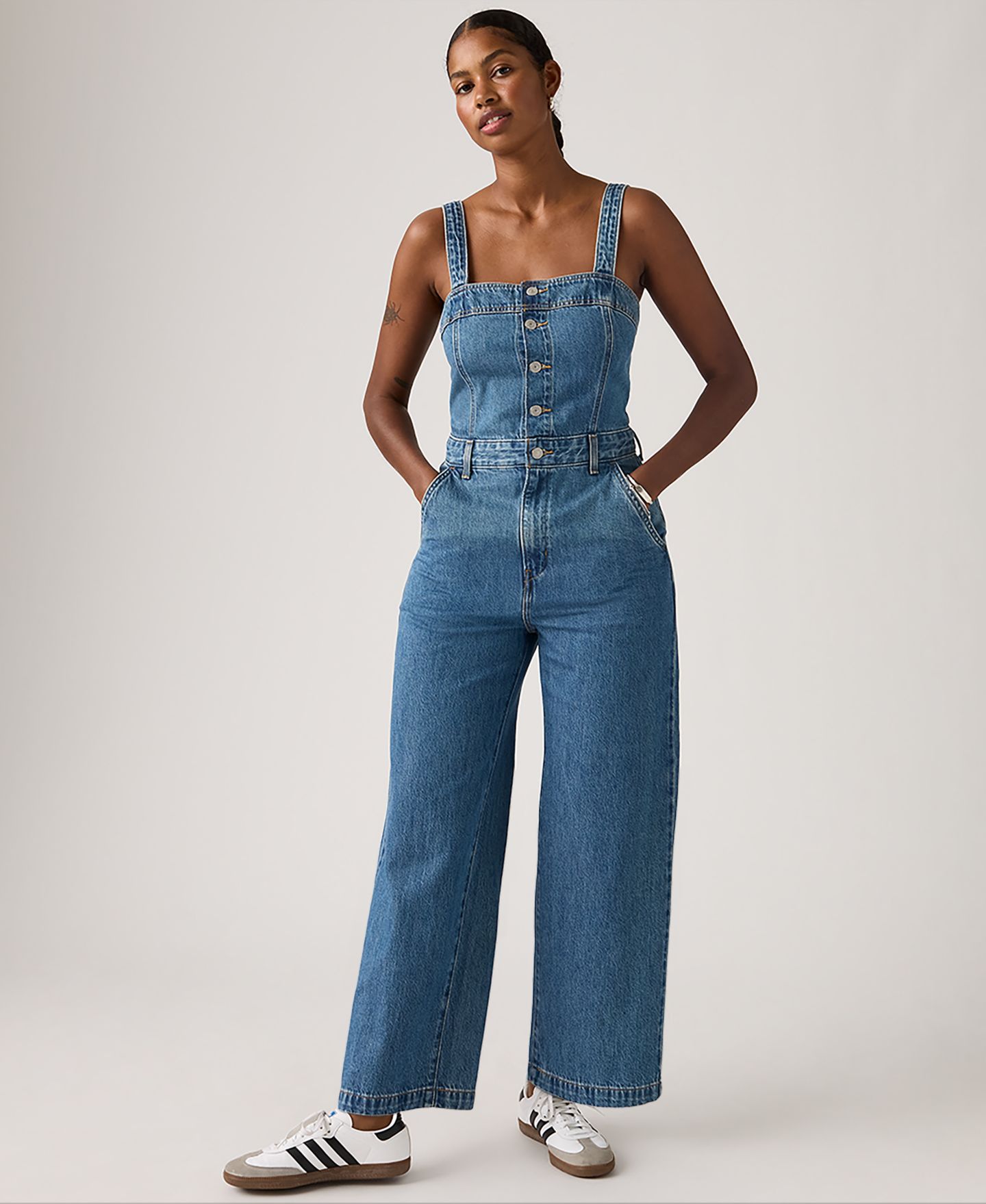 Женский комбинезон Levi's Square Neck Jumpsuit — фото 2