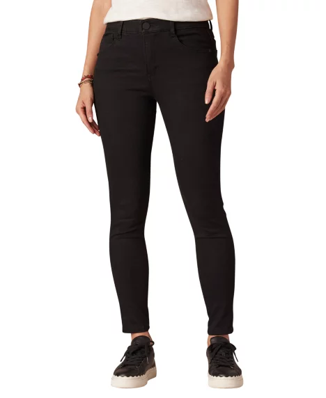 Petite Modern High-Rise Ankle-Length Jeans - Black
