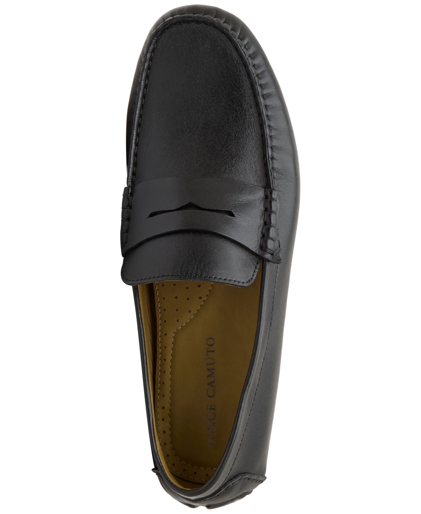 Мужские туфли Vince Camuto Vitzroy Slip-On Dress Loafer, цвет: Чёрный — фото 4