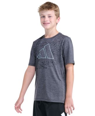 Boys' 8-20 Short-Sleeve Melange Lineage T-Shirt