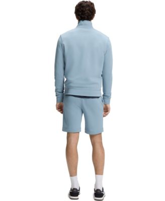 Men's Cotton-Jersey Logo Badge Jacket