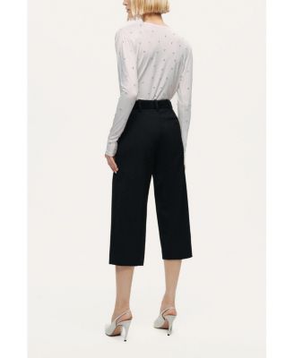 Women's Embellished V-Neck Long-Sleeve Bodysuit