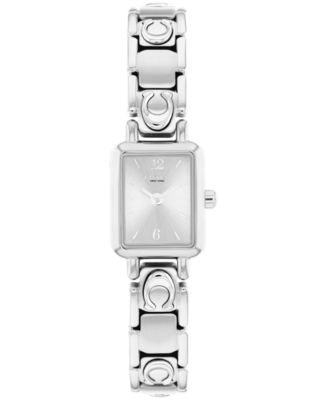 Women's Mara Silver Tone Stainless Steel Bracelet Watch, 15.5mm