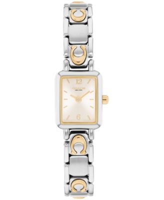 Women's Mara Two Tone Stainless Steel Bracelet Watch, 15.5mm