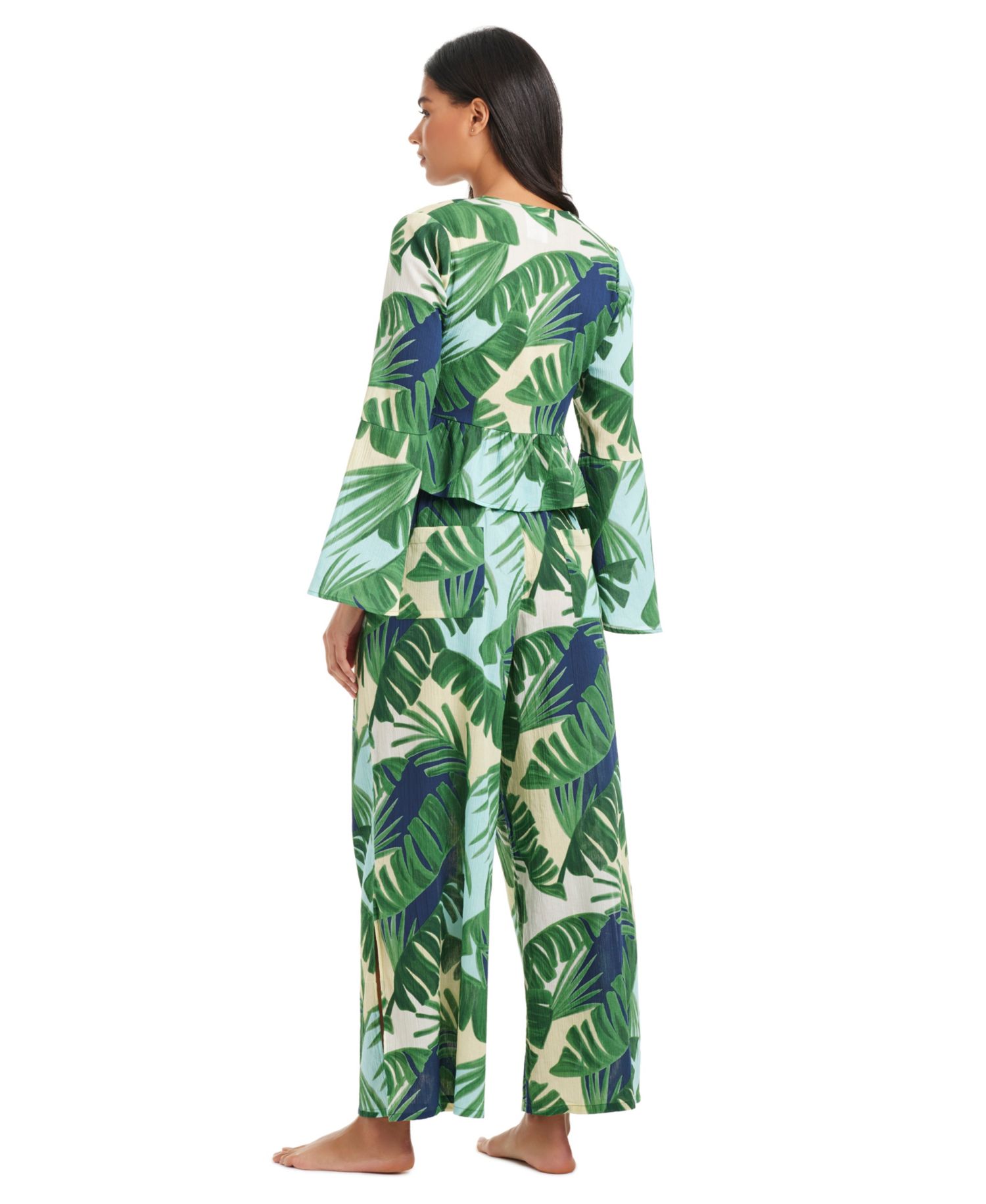 Women's Summer Breeze Side-Slit Cover-Up Pants