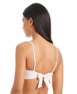 Women's Tie-Back Bandeau Bikini Top