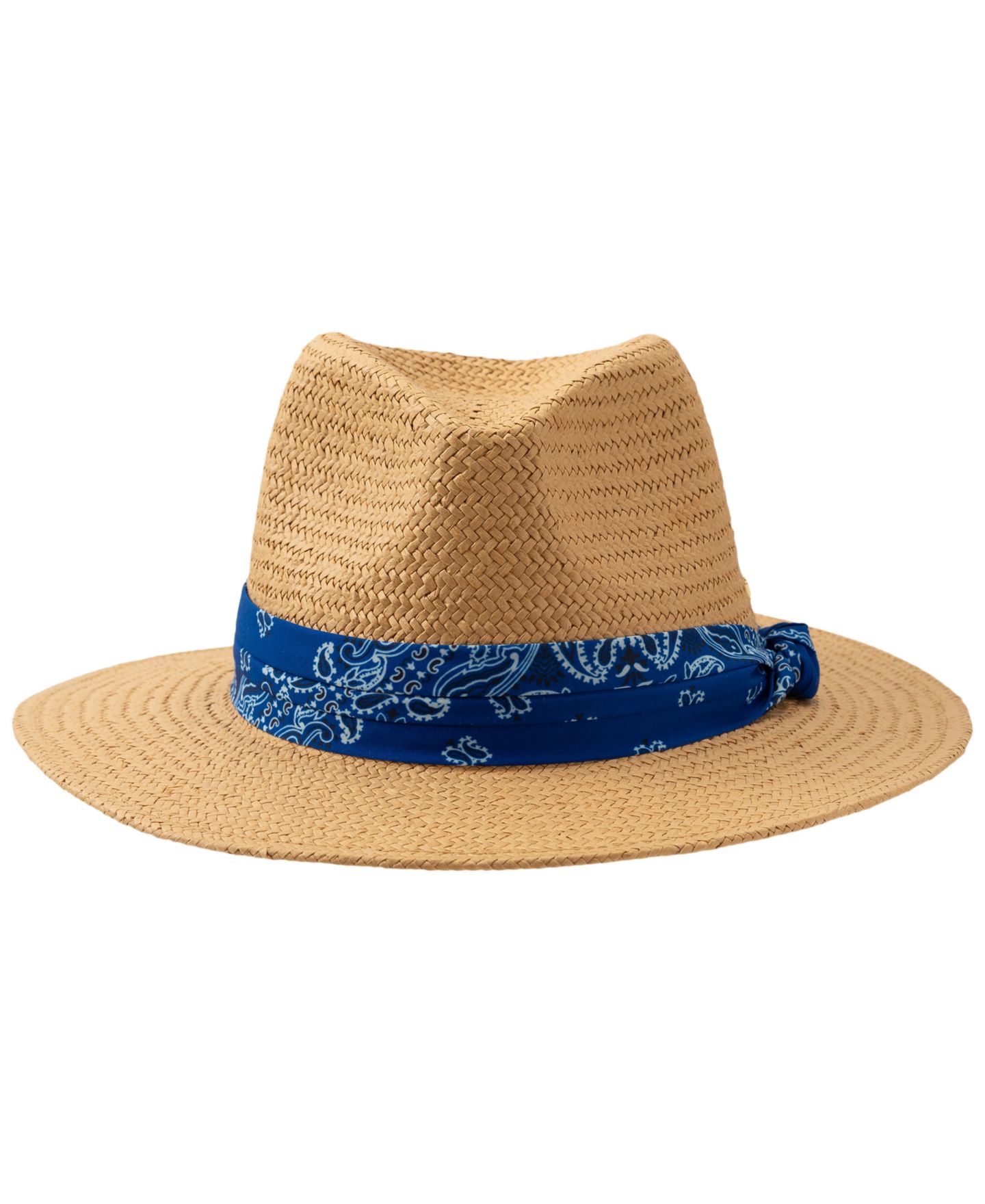 Женский головной убор Lauren Ralph Lauren Printed Band Fedora Hat, цвет: Натуральный — фото 2