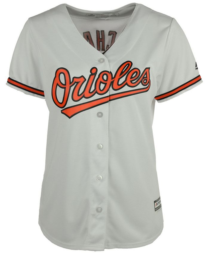 Baltimore Orioles Majestic Official Cool Base Jersey - Gray