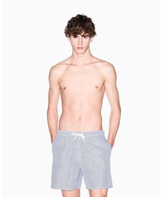 Men's Allover Mini Logo Swim Trunk