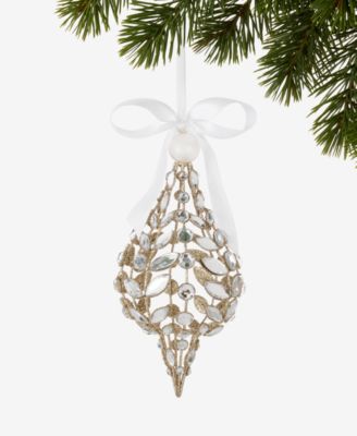Jeweled Classics With Gems Drop Ornament