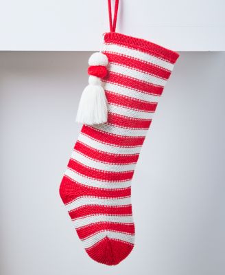 Heritage Striped Christmas Stocking