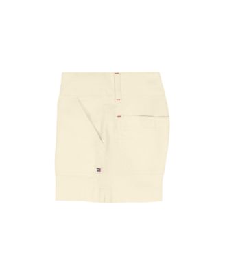 Girls' 7-16 Patch Pocket Twill Shorts