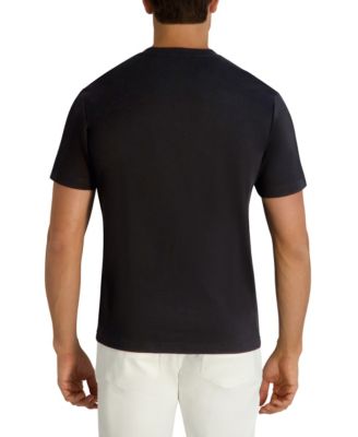 Men's Textured Short-Sleeve Crewneck T-Shirt