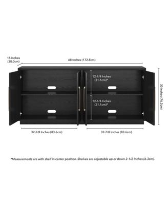 Tillman 68" Rectangular Buffet Table