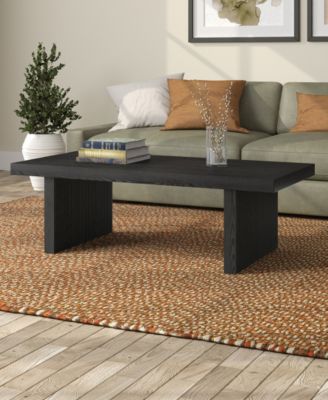 Soren 48" Wide Rectangular Fluted Coffee Table