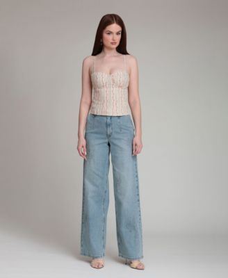 Women's Sweetheart Neck Mini Top