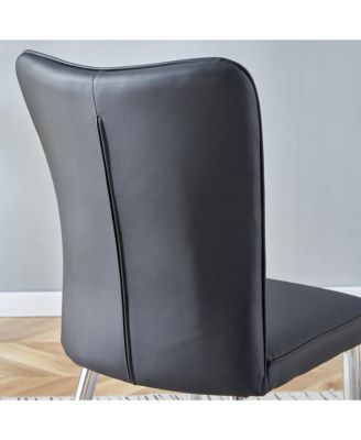 4 Modern Minimalist Dining Chairs