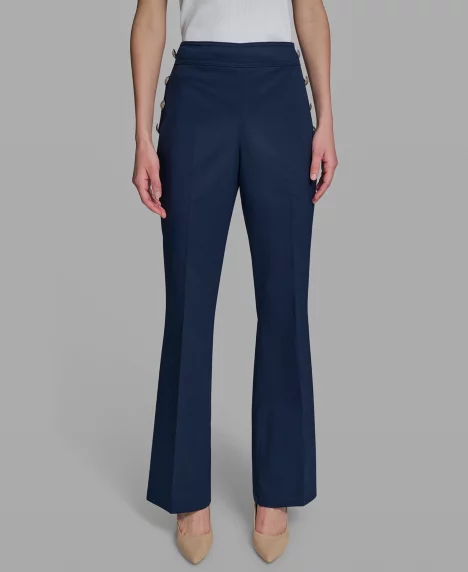 Petite Mid-Rise Sailor Pants - Naval Academy