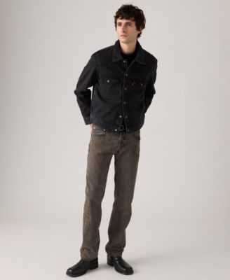 Men's 501™ Regular-Fit Button Fly Non-Stretch Jeans