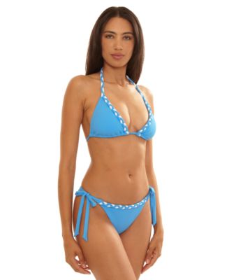 Women's Rib Braided Moderate-Coverage Swim Bottoms