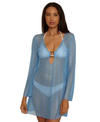 Women's Crocheted Cover-Up Dress