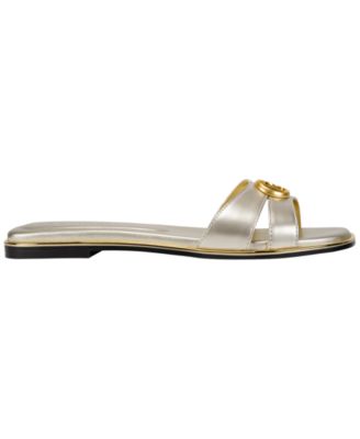 Women's Halo Slip-On Flat Sandals