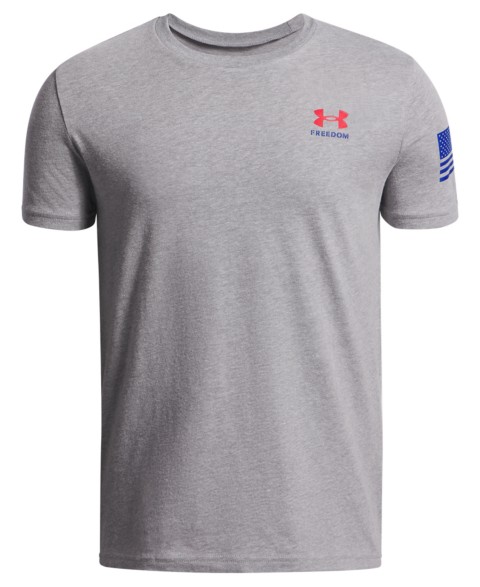 Детская футболка Under Armour Freedom Flag с принтом флага
