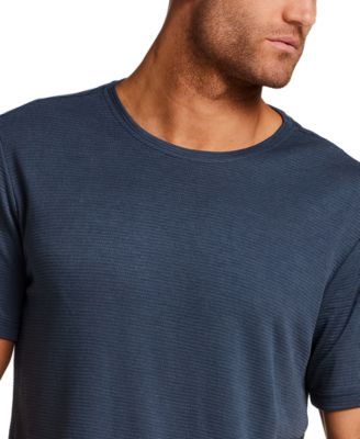 Men's Horizontal Ribbed T-Shirt