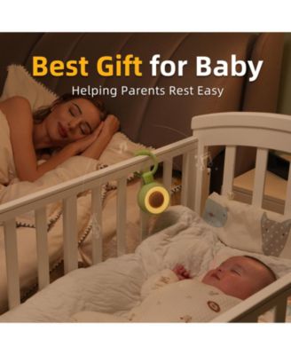 Pocket Soother Portable Baby Sound Machine – White Noise, Soothing Sounds and Nightlight