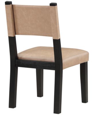 Macai 2-Pc. Faux Leather Side Chair Set