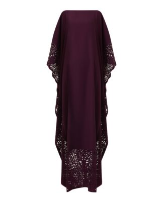 Women's Laser-Cut Kaftan Dress