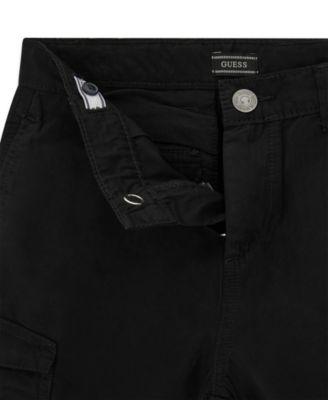 Boys' 8-16 Garment Dye Poplin Shorts