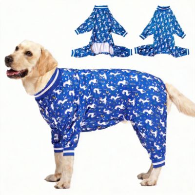 Large Dog Comfortable Pajamas for Recovery and Sleep