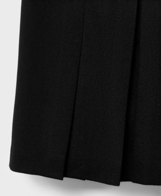 Women's Pleated Mini-Skirt